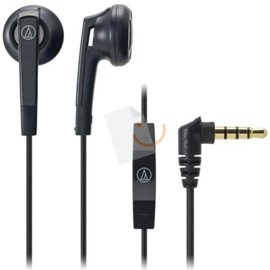 Audio-Technica ATH-C505i Mikrofonlu iPhone Kulaklığı (Siyah)