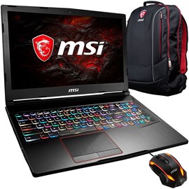 MSI GE63 7RD-011XTR Raider Core i7-7700HQ 16GB 256GB SSD 1TB GTX1050 Ti 4GB 15.6" Full HD 120Hz 3ms FreeDOS