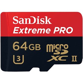SanDisk SDSQXPJ-064G-GN6M3 Extreme Pro 64GB microSDXC UHS-II U3 275MB C10 Bellek Kartı