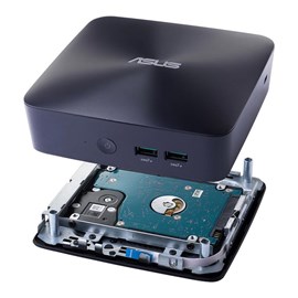 Asus VivoMini UN68U-BM011M Core i5-8250U (Ram-Disk-KM Yok) FreeDos Wi-Fi ac HDMI DP Mini Pc