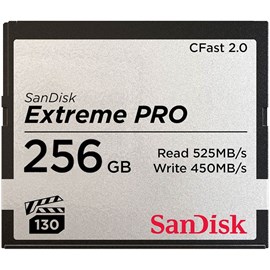 SanDisk SDCFSP-256G-G46D Extreme PRO CFast 2.0 256GB Bellek Kartı 525MB/430MB