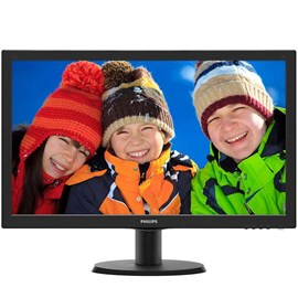 Philips 243V5LHAB5/01 23.6" 1ms Full HD HDMI DVI Hoparlör Led Monitör