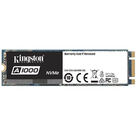 Kingston SA1000M8/240G 240GB M.2 PCIe NVMe Gen3 x2 SSD 1500/800MB