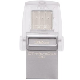Kingston DTDUO3C/32GB DataTraveler microDuo 3C 32GB Usb-USB Type-C 3.1 Flash Bellek