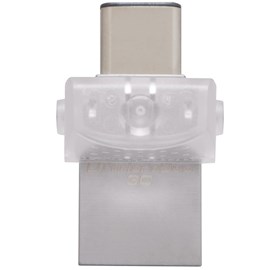 Kingston DTDUO3C/64GB DataTraveler microDuo 3C 64GB Usb-USB Type-C 3.1 Flash Bellek