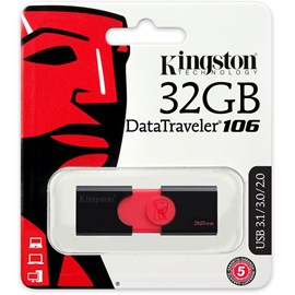 Kingston DT106/32GB DataTraveler 106 32GB Handy Usb 3.1 Flash Disk