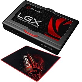AVerMedia Live Gamer Extreme GC550 Usb 3.0 Capture Kartı ve Bloody B-070 Offense Armor Speed Gaming Mouse Pad Birlikte