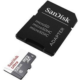 SanDisk SDSQUNS-128G-GN6TA Ultra 128GB microSDXC UHS-I 80MB Bellek Kartı