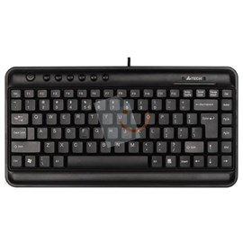 A4 Tech KL-5UP Multimedya Slim Q TR Usb Siyah Mini Klavye