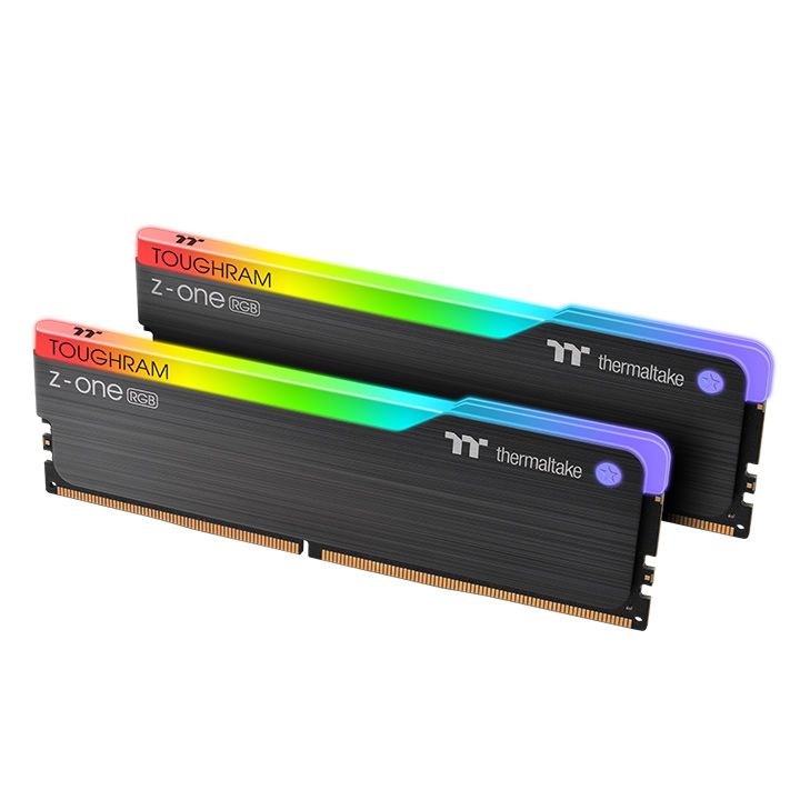 Thermaltake R019D408GX2-3200C16A TOUGHRAM Z-ONE RGB Siyah DDR4-3200Mhz CL16 16GB (2X8GB) Dual Bellek Kiti