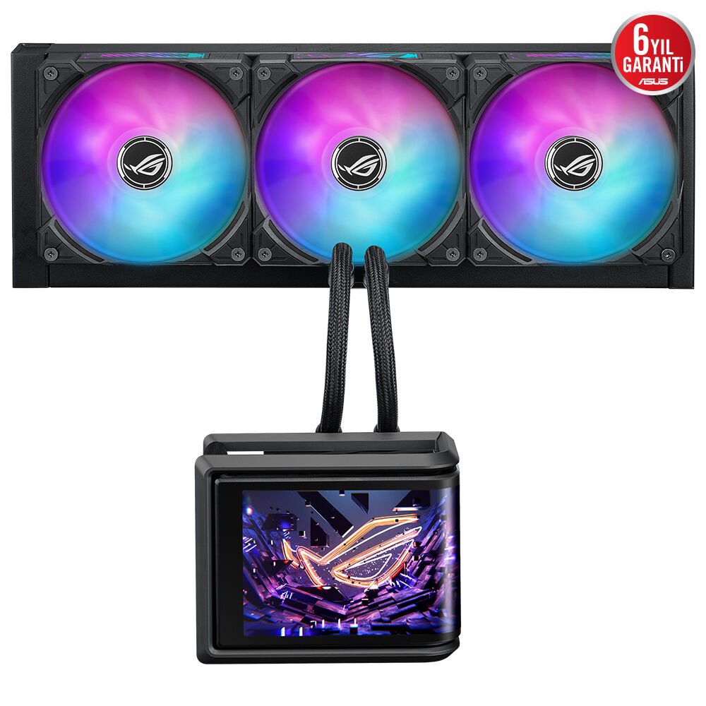 ASUS ROG RYUO IV SLC 360 ARGB 6.7 İNÇ AMOLED EKRANI 6 YIL GARANTİ