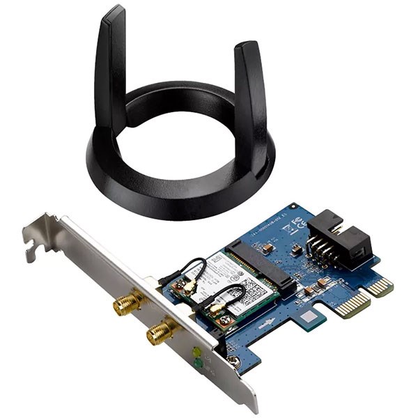 Asus PCE-AC55BT Çift Bant Kablosuz AC1200 Bluetooth 4.0 PCI-E Adaptörü