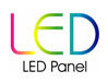 Mercury-free LED-backlit panel