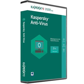 Kaspersky AntiVirüs Türkçe 2 Kullanıcı 1 Yıl (KAV2 2017)