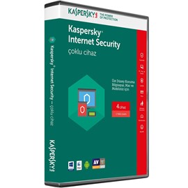 Kaspersky Internet Security MD Türkçe 4 Kullanıcı 1 Yıl (KIS2 MD 2018)