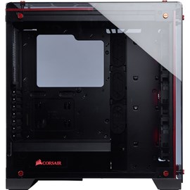 Corsair CC-9011111-WW Crystal Serisi 570X RGB Red Mid-Tower PSUsuz ATX Kasa