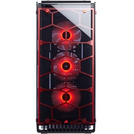 Corsair CC-9011111-WW Crystal Serisi 570X RGB Red Mid-Tower PSUsuz ATX Kasa