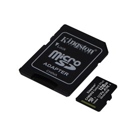 Kingston Canvas Plus 128GB SDCS2/128GB Class 10 100MB/s Okuma Hızlı MicroSD Hafıza Kartı