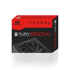 POWER BOOST FURY BST-ATX650WEU 650W 80+ 120mm Fanlı PSU