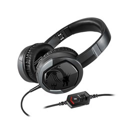 MSI Immerse GH30 V2 Kulak Üstü Oyuncu Kulaklığı Siyah