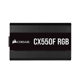 CORSAIR CP-9020216-EU CX550F RGB 550W 80+ Bronze Siyah Full Modüler 120mm Fanlı PSU