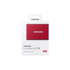  Samsung T7 MU-PC500R/WW 500 GB Type-C USB 3.2 Gen 2 Taşınabilir SSD 
