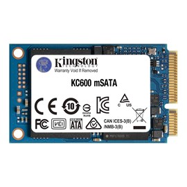 Kingston KC600 SKC600MS/512G 512GB 550/500MB/s mSATA SSD Disk