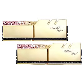 GSKILL F4-3600C18D-32GTRG 32GB (2X16GB) Trident Z Royal Gold RGB DDR4 3600Mhz CL18 Dual Ram