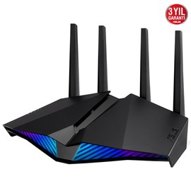 ASUS RT-AX82U WIFI6 DualBand Gaming Ai Mesh AiProtection Torrent Bulut DLNA 4G VPN Router Access Point