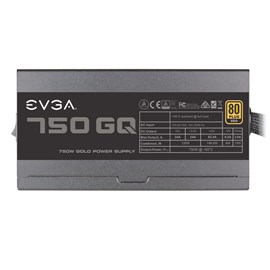 EVGA GQ 750W 80+ Gold Semi Modüler 135mm Fanlı PSU KE-210-GQ-0750-V2