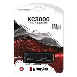Kingston KC3000 SKC3000S/512G 512 GB PCIe 4.0 x4 M.2 SSD