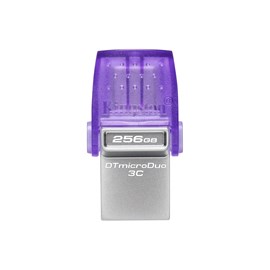 Kingston Data Traveler MicroDuo 3C DTDUO3CG3/256GB 256 GB USB 3.2 Gen 1 Flash Bellek