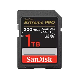 Sandisk Extreme Pro 1TB Sd Kart 200Mb/s C10 SDSDXXD-1T00-GN4IN