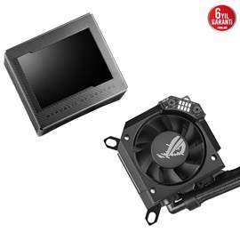 ASUS ROG RYUJIN III 240 ARGB OLED 3.5INC LCD AURA SYNC RGB 3X NOCTUA IPPC 2000 PWM 120MM*2 ADRESLENEBİLİR RGB FAN SIVI CPU SOĞUTUCU