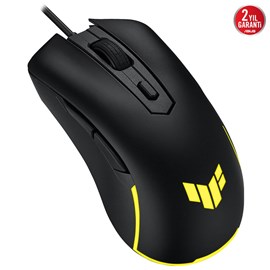 ASUS TUF GAMING M3 GEN II AURA SYNC RGB 8000 DPI SENSOR 60 MİLYON TIKLAMA ÖMRÜ 59 GRAM HAFIF TASARIM OYUNCU MOUSE