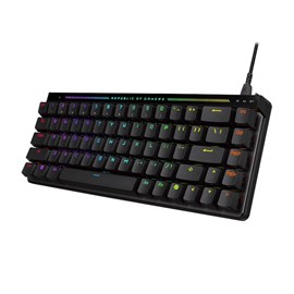 ASUS M605 ROG FALCHION ACE HFX 65 ANALOG Yağlanmış ROG HFX Manyetik Anahtarlar 8000 HZ ABS Tuş Kapakları Oyuncu Klavyesi