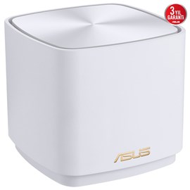 ASUS ZenWiFi XD4 Plus AX1800 WiFi6 Dual-Band Kablosuz Mesh Sistemi (Beyaz, Üçlü Paket)