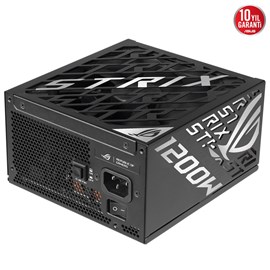 ASUS ROG STRIX 1200W PLATİN ( TAM MODÜLER GÜÇ KAYNAĞI 80 PLUS PLATİN SERTİFİKALI ATX 3.1 GaN MOSFET AKILLICA VOLTAJ DÜZENLEYİCİ 10 YIL GARANTİ)