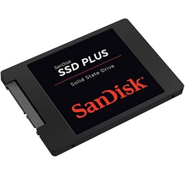 Sandisk SDSSDA-480G-G26 SSD Plus New 480GB 2.5 Sata III SSD 535Mb-445Mb