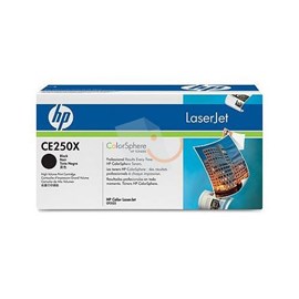 HP Color LaserJet CE250X Siyah Toner CP3525 CM3530 MFP