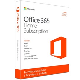 Microsoft 6GQ-00676 Office 365 Home (Ev) Türkçe Kutu 1 Yıl - 5 Kullanıcı
