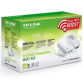 TP-LINK TL-WPA4226KIT 300Mbps AV500 Powerline Wi-Fi Kit