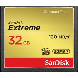 SanDisk SDCFXSB-032G-G46 Extreme CompactFlash 32GB Bellek Kartı 120MB/s