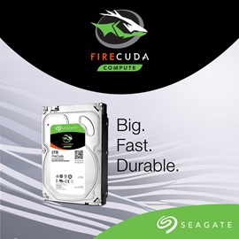 Seagate ST1000DX002 FireCuda 1TB 64Mb 7200Rpm 8GB MLC SSHD Sata3 3.5 Gaming Disk
