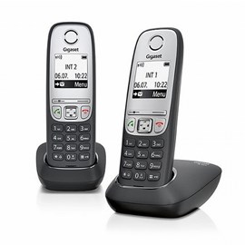 Gigaset A415 Duo Çift Ahize Dect Telefon Siyah