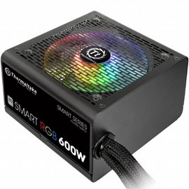 Thermaltake PS-SPR-0600NHSAWE-1 Smart 600W 80+ 12cm RGB Led Fanlı PSU