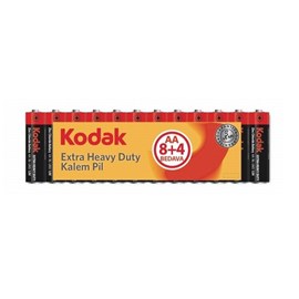 Kodak 30413146 AA (8+4) Shrink Çinko Karbon Kalem Pil