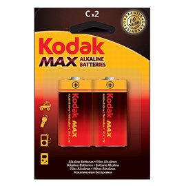 Kodak KC-2-30952836 Max Serisi 2 Adet Alkalin Orta Pil-C