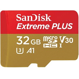 SanDisk SDSQXBG-032G-GN6MA Extreme Plus 32GB microSDHC A1 C10 U3 V30 100MB Bellek Kartı