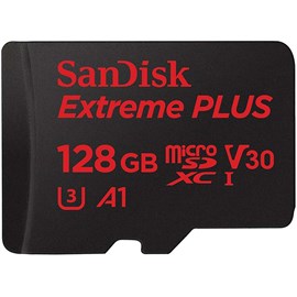 SanDisk SDSQXBG-128G-GN6MA Extreme Plus 128GB microSDXC A1 C10 U3 V30 100MB Bellek Kartı